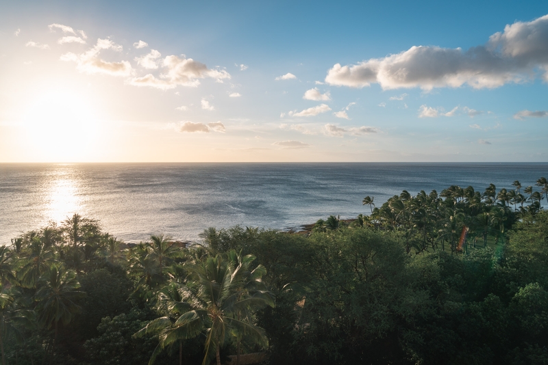 Sunset Light Over Ko Olina Coast