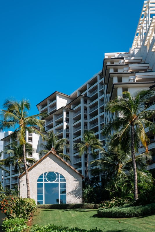 Four Seasons Chapel Against Clear Sky