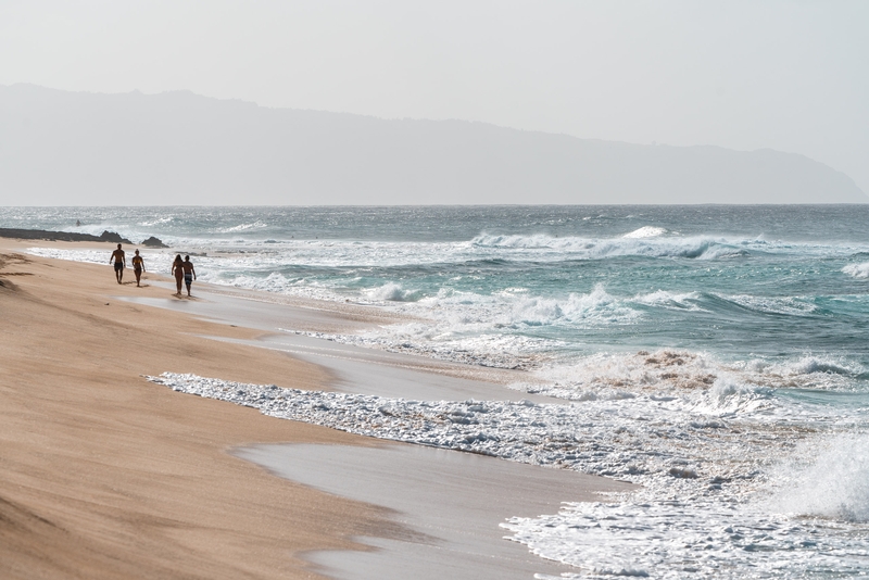 North Shore Beach, Late Afternoon Light