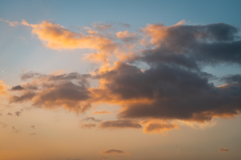 Sunset Clouds Over Ko Olina