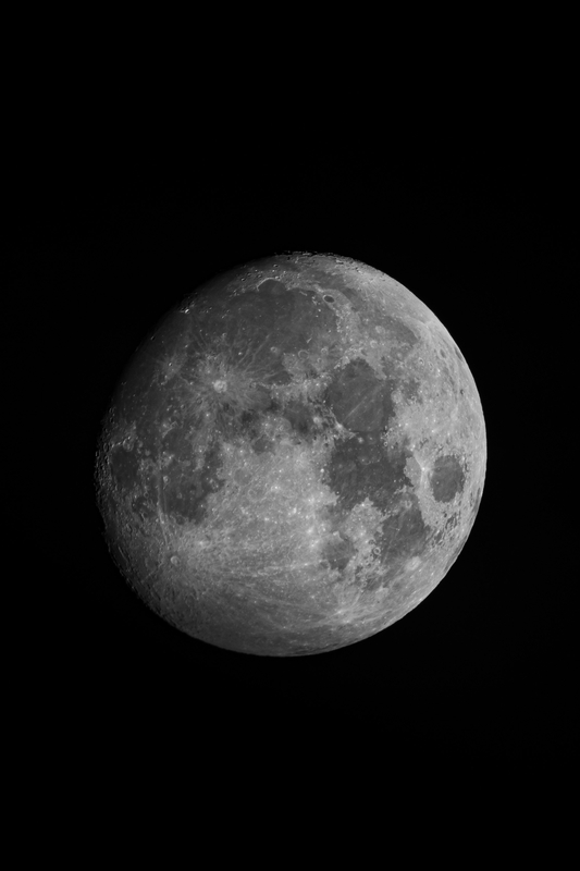 Full Moon With Visible Craters