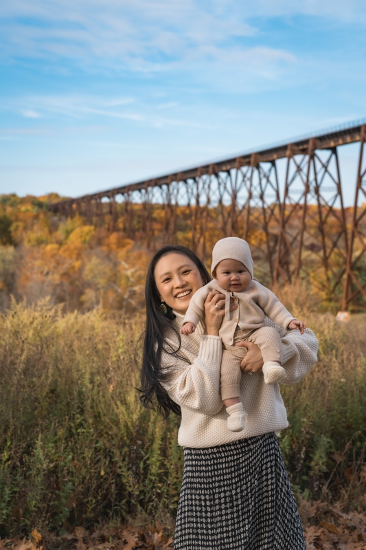 Jessica And Lucy At Schunnemunk Bridge