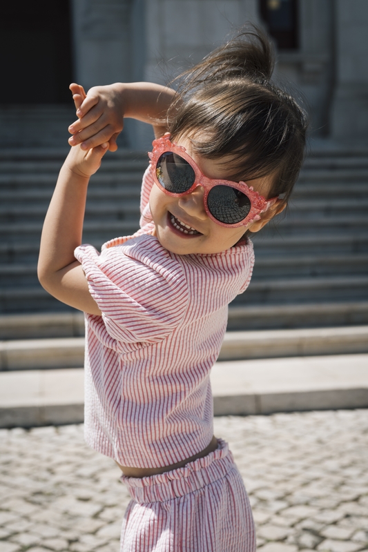 Lulu In Pink Sunglasses, Lisbon