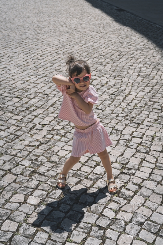 Lulu On Lisbon's Stone Streets